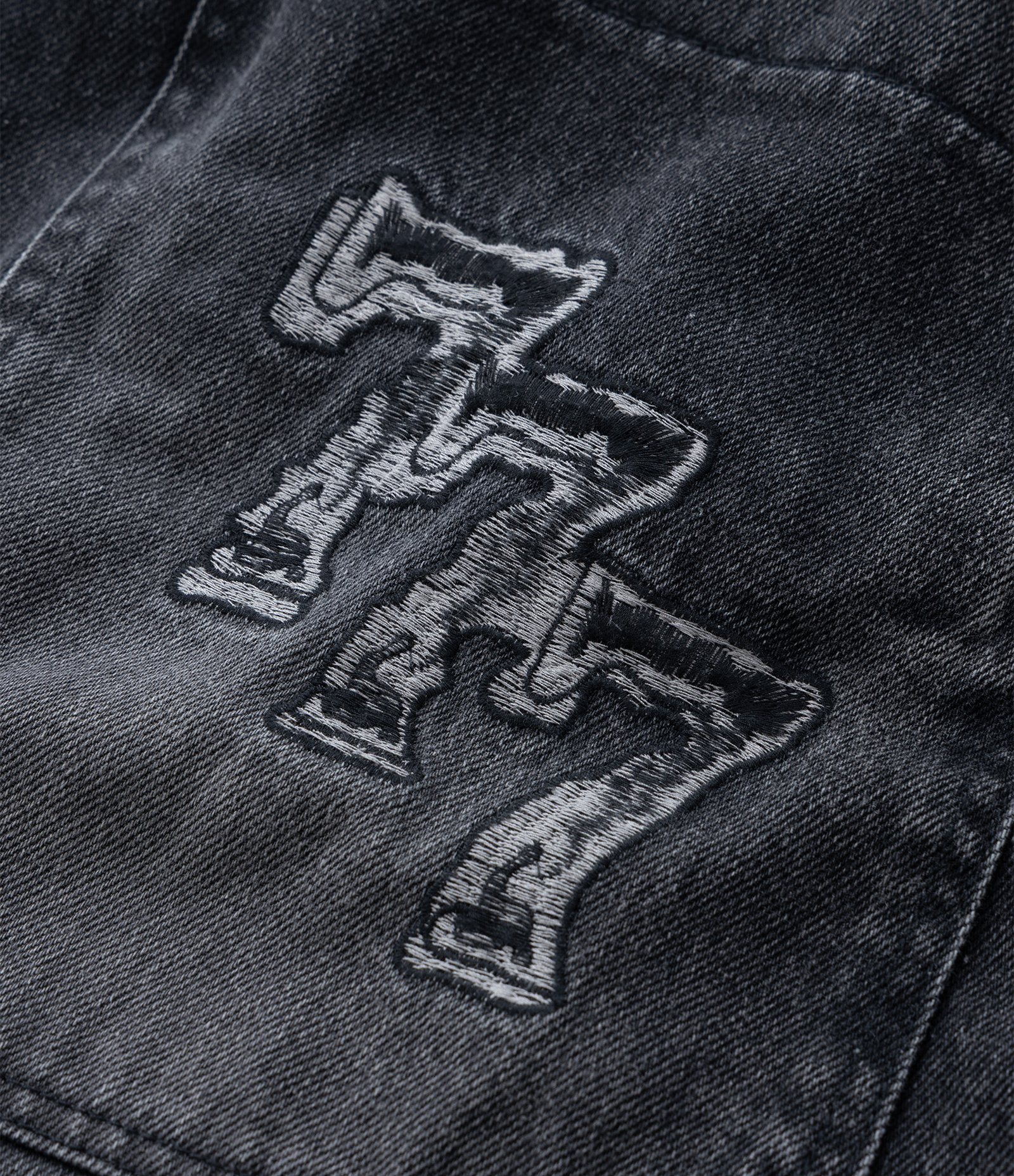 Bermuda Baggy Relaxed em Jeans com Bolso Duplo Veigh Preto 13