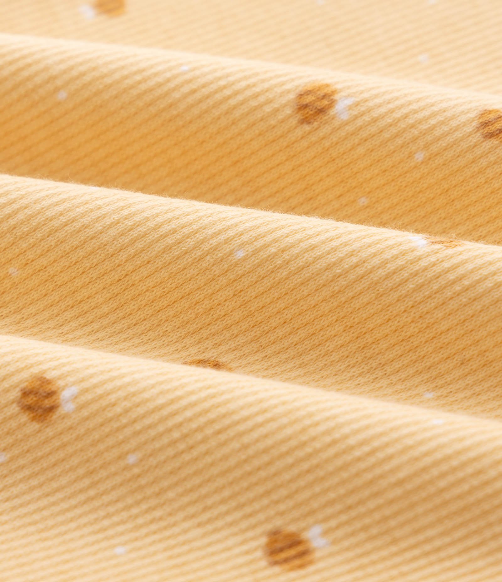 Body Infantil em Ribana com Estampa Abelhinhas – Tam 0 a 18 Meses Amarelo 3