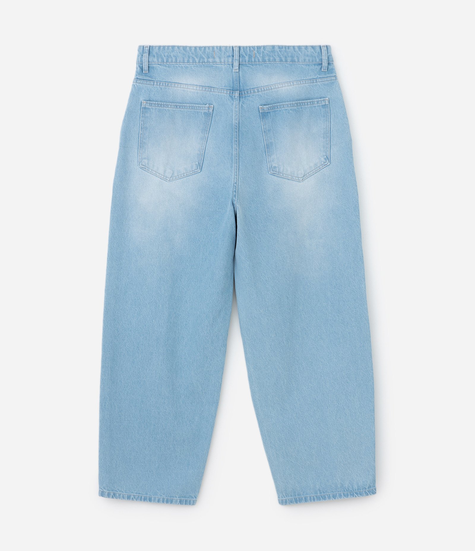 Calça Loose em Jeans Azul 2