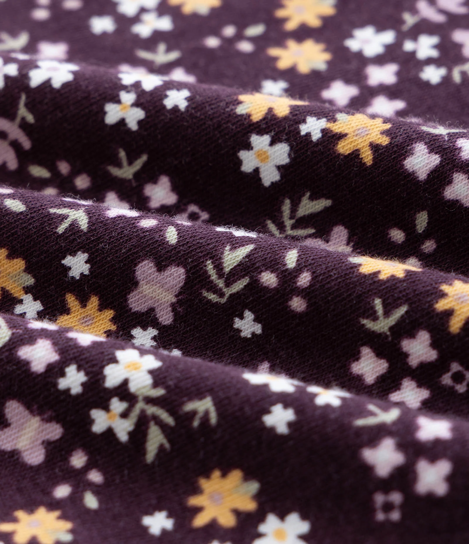 Body Infantil com Estampa Floral Liberty – Tam 0 a 18 Meses Vinho Escuro 3