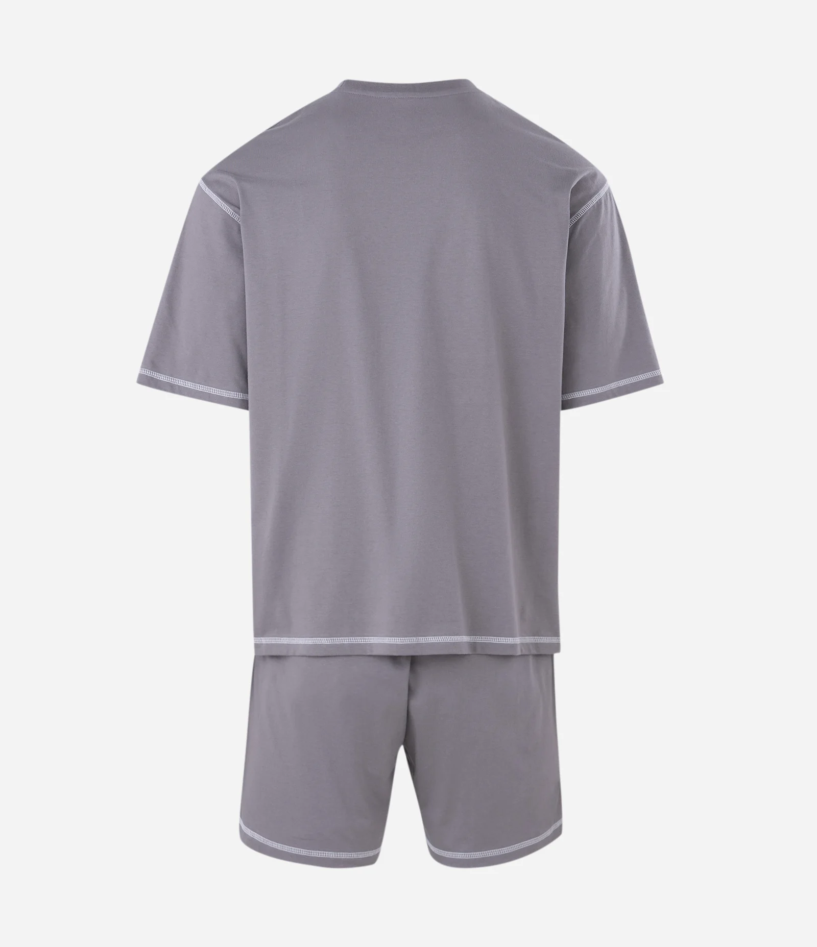 Pijama Curto em Algodão com Estampa One Piece Cinza 5