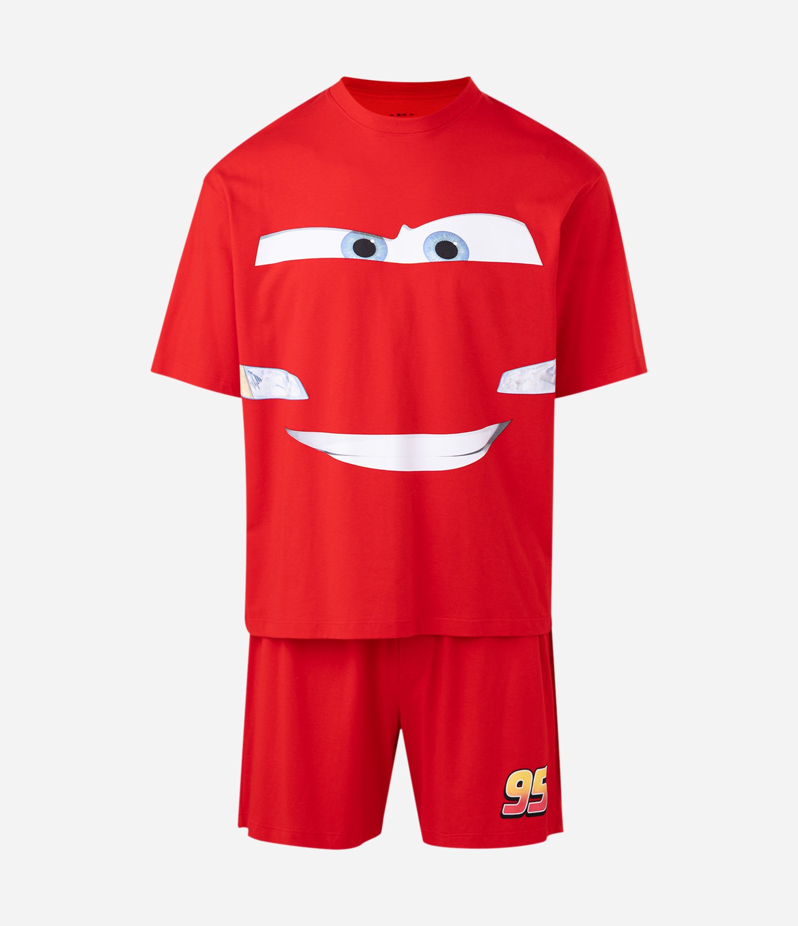 Pijama Boxy Manga Curta em Algodão Relâmpago McQueen Relâmpago McQueen 5