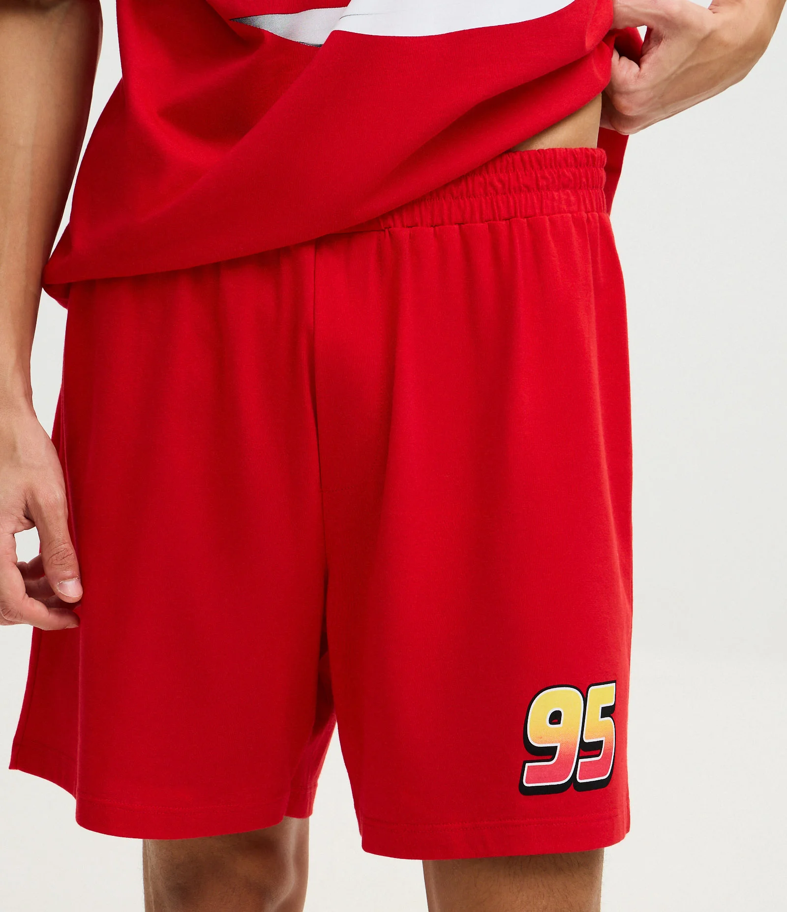 Pijama Boxy Manga Curta em Algodão Relâmpago McQueen Relâmpago McQueen 3