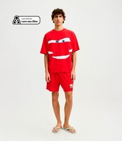 Pijama Curto Boxy em Algodão Relâmpago McQueen