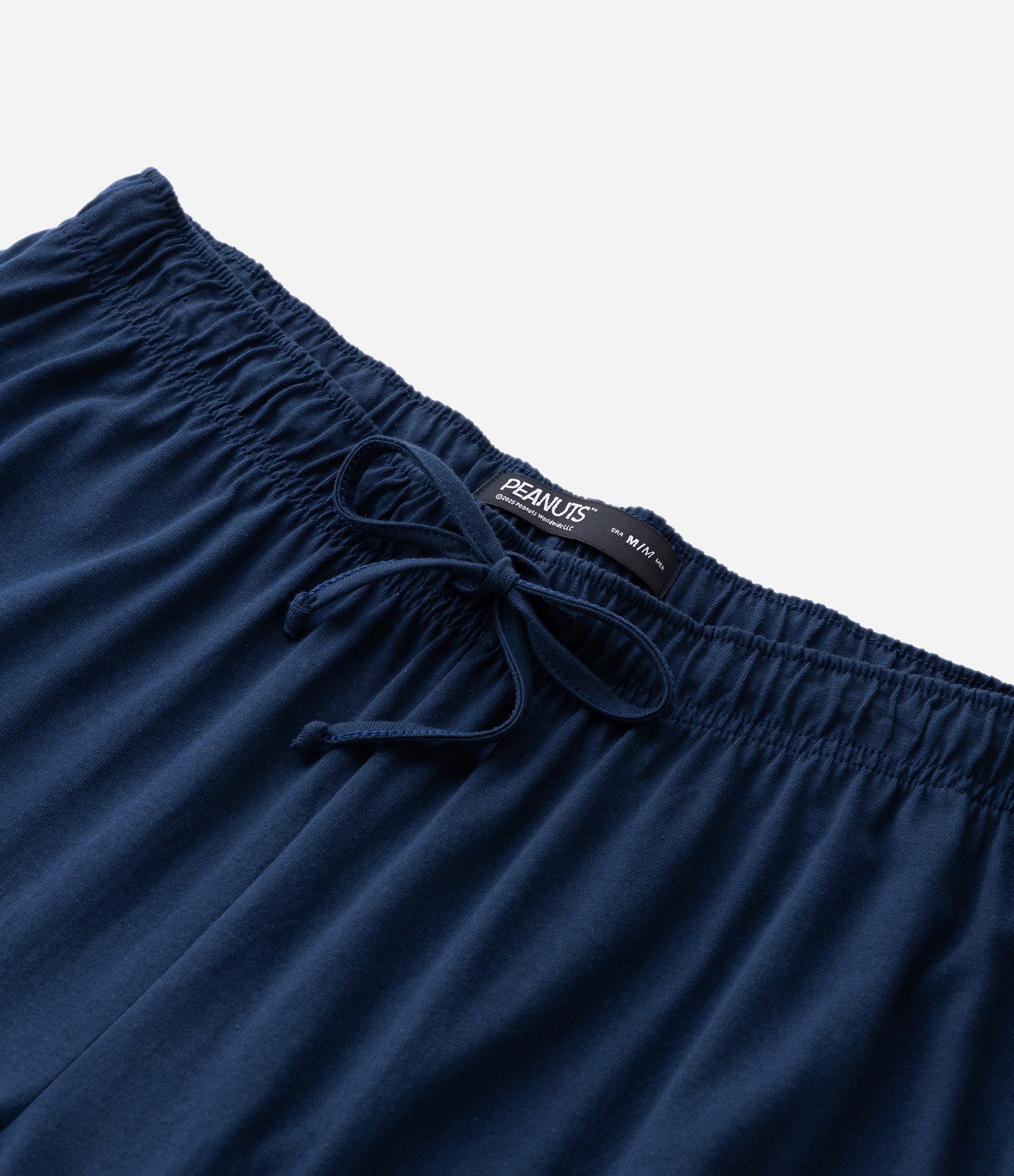 Pijama Longo em Algodão Listrado com Estampa Snoopy e Calça de Pijama Verde 10