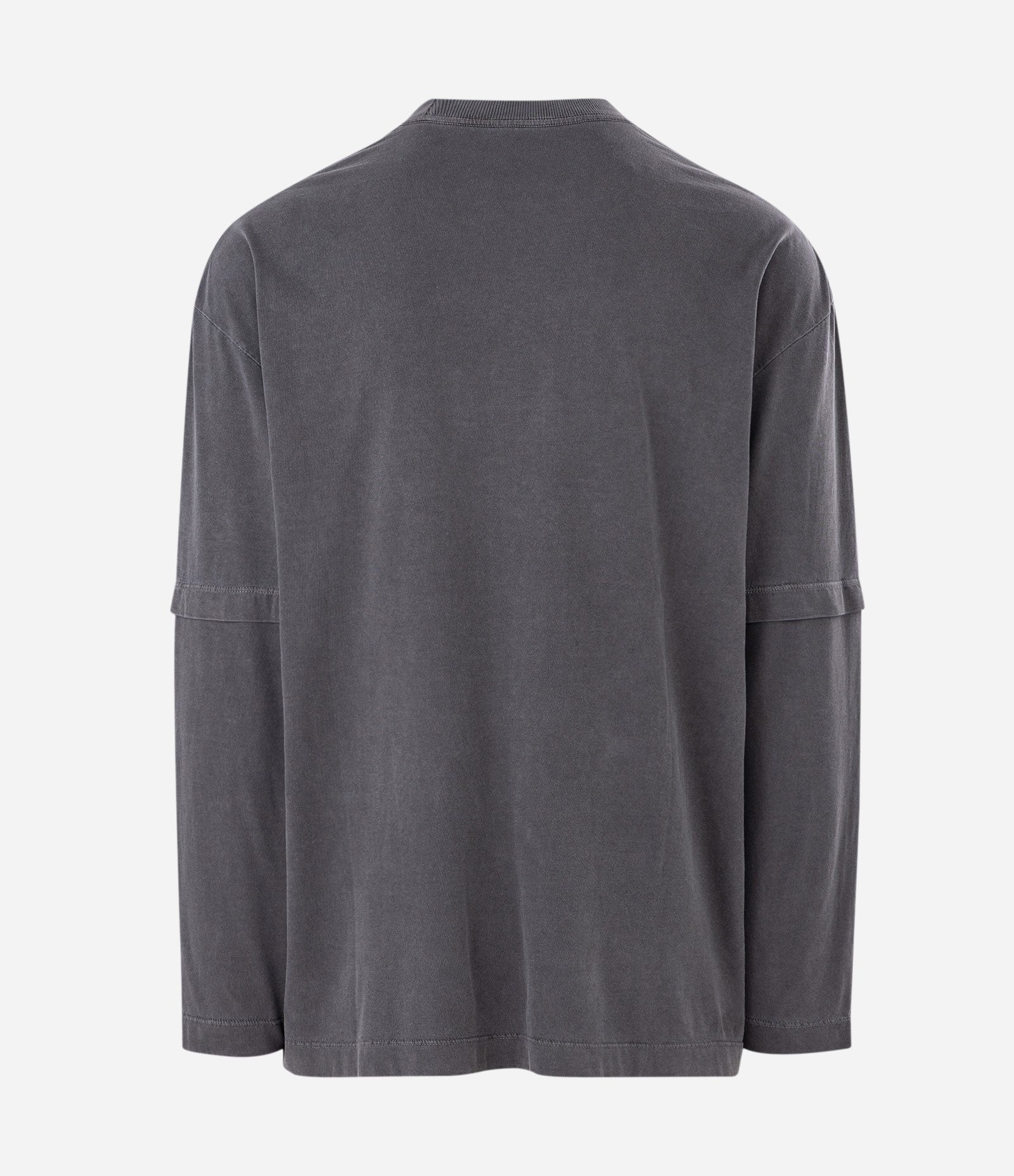 Camiseta Relaxed em Algodão com Estampa Dados Veigh Cinza 8