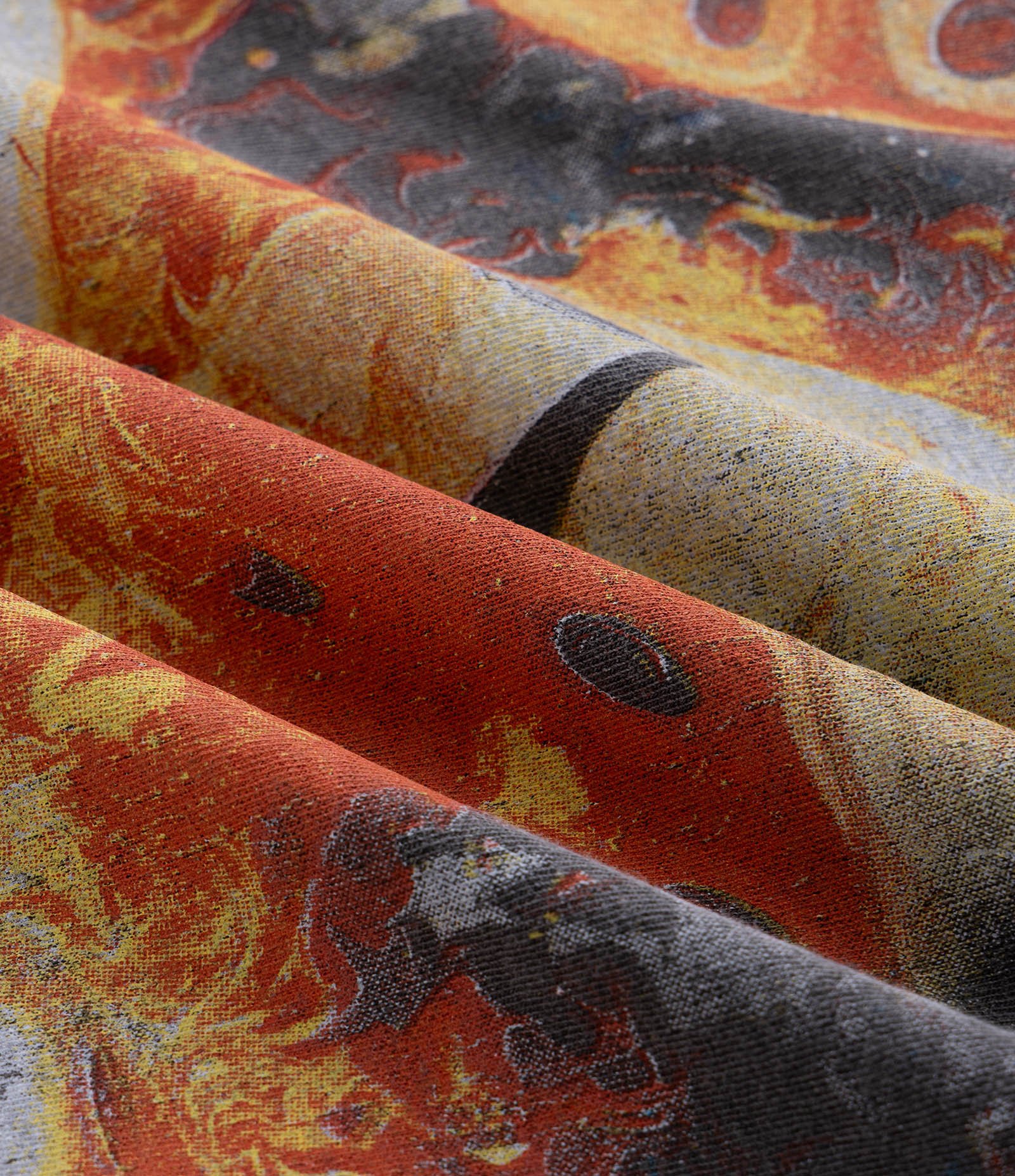 Camiseta Relaxed em Algodão com Estampa Dados Veigh Cinza 9