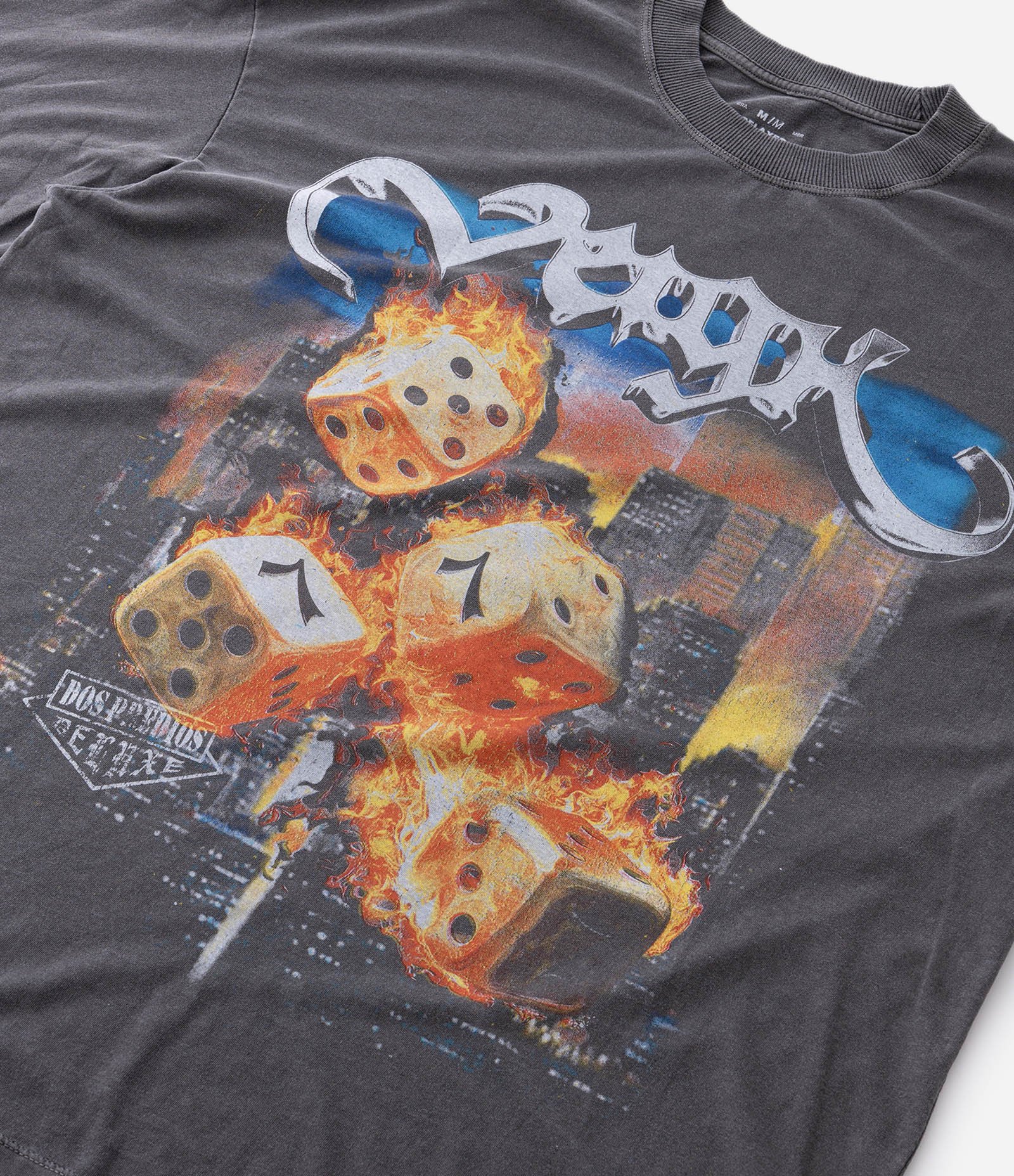 Camiseta Relaxed em Algodão com Estampa Dados Veigh Cinza 11