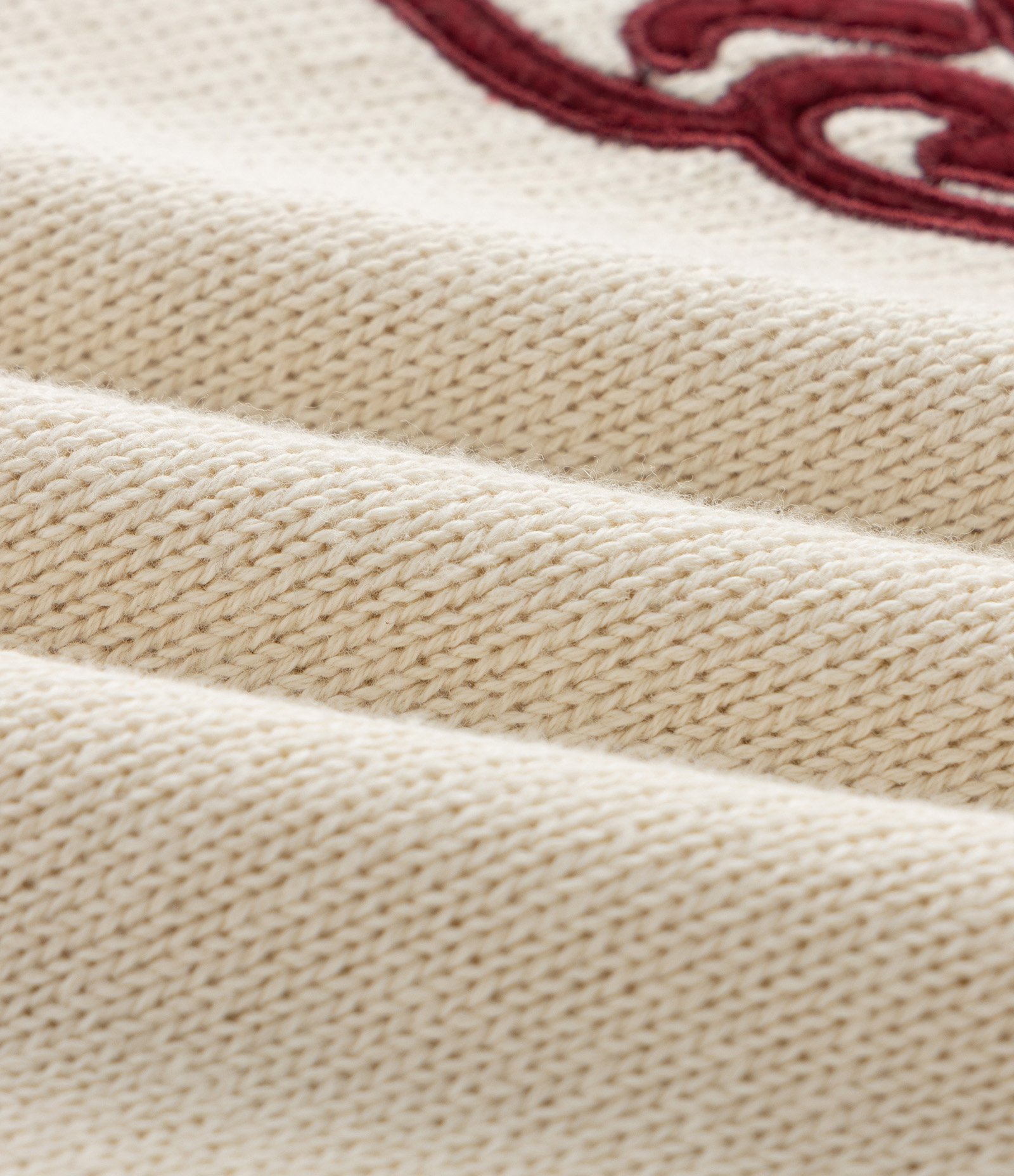 Casaco Infantil com Bordado College Texturizado – Tam 5 a 14 Anos Off White 5