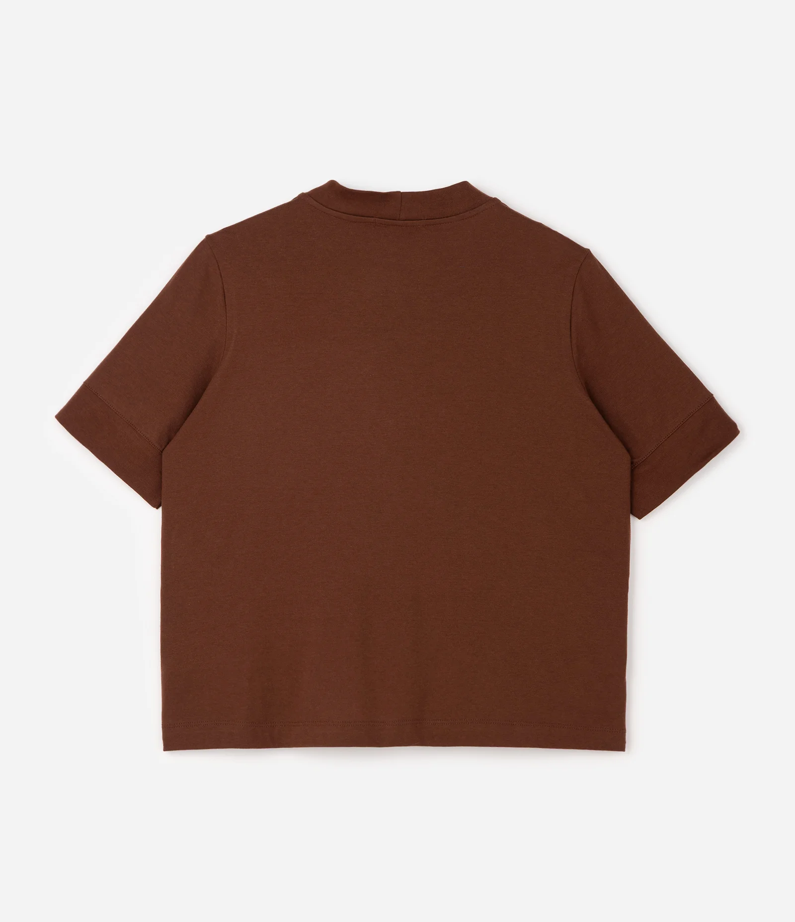 Camiseta Meia Malha com Estampa Let’s Go Girls Curve & Plus Size Marrom 2