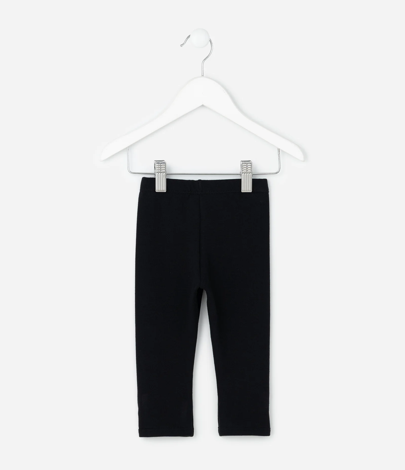 Calça Legging Infantil com Lacinho – Tam 0 a 18 Meses Preto 3