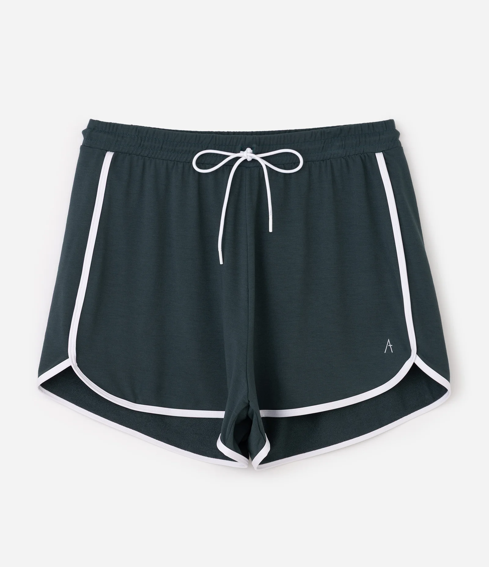 Bermuda Esportiva em Moletinho com Viés Curve & Plus Size Azul 1