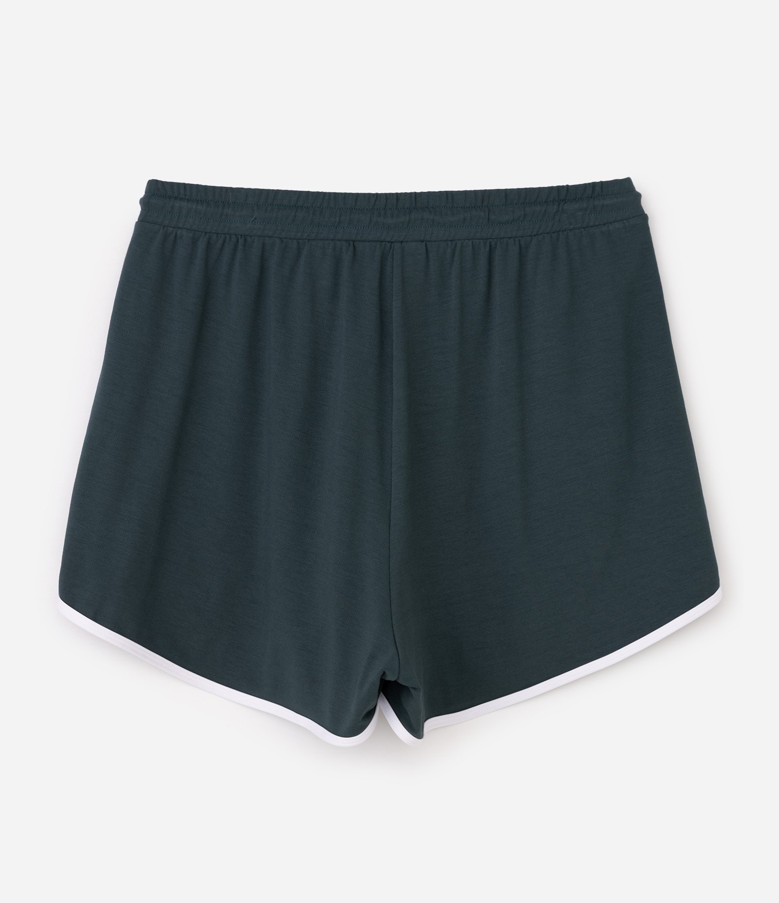 Bermuda Esportiva em Moletinho com Viés Curve & Plus Size Azul 2