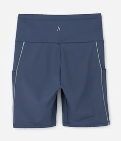 Bermuda Ciclista Tecnológica com Vivo Contrastante