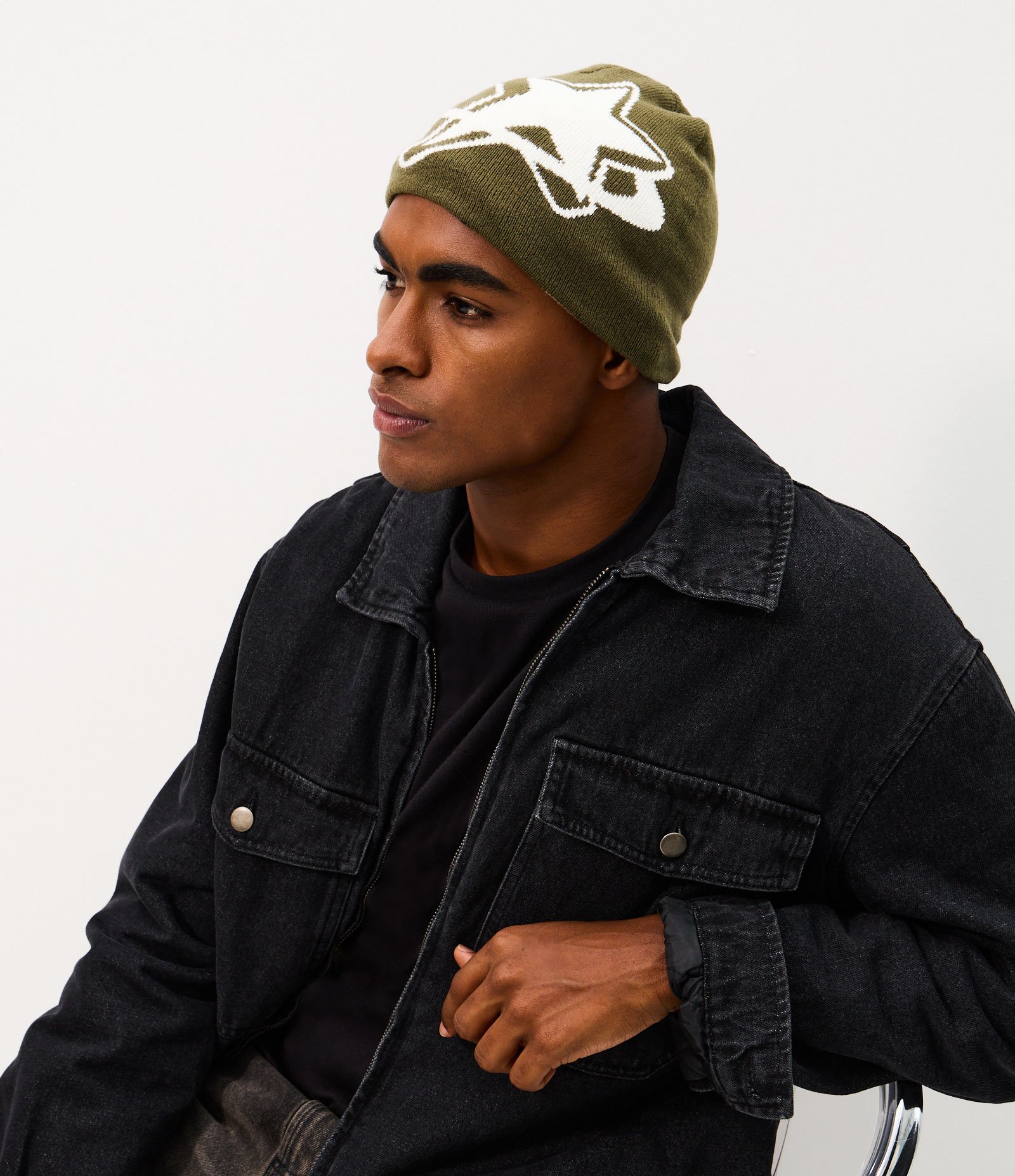 Gorro Masculino Reversível Verde 5