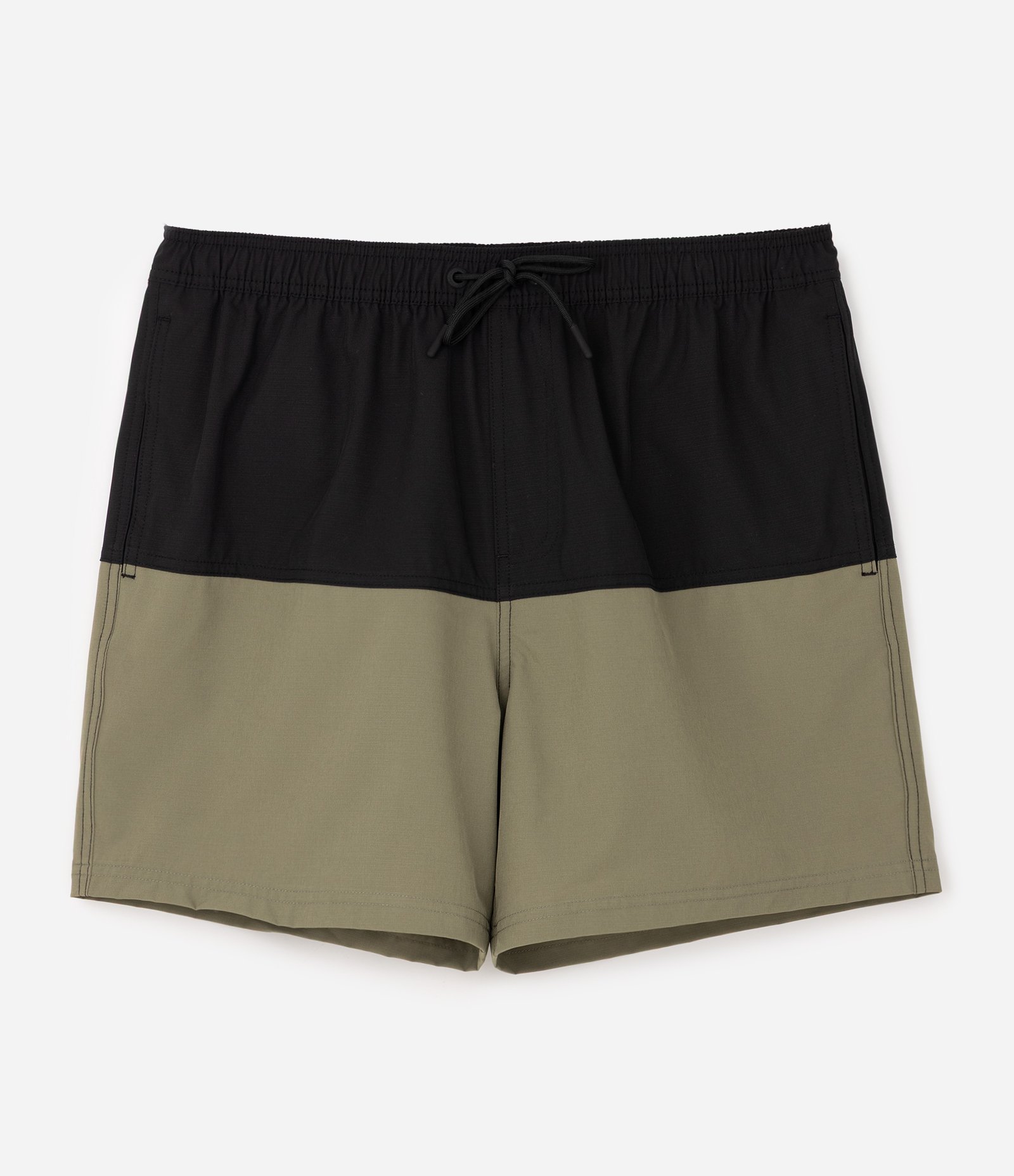 Bermuda em Ripstop com Bolso com Zíper e Estampa Bicolor Verde 8