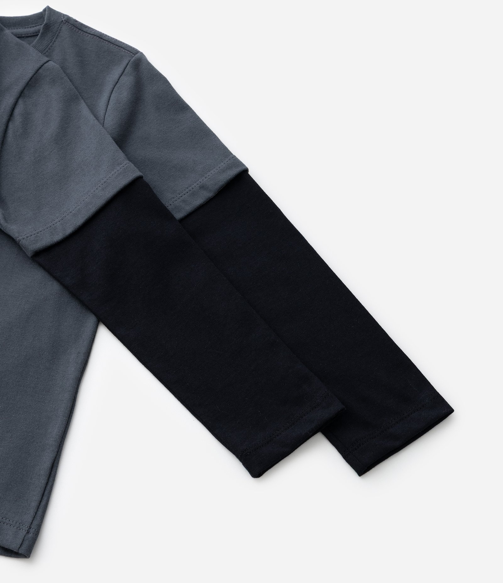 Camiseta Infantil Hot Wheels com Manga Sobreposta – Tam 3 a 8 Anos Cinza Chumbo 5