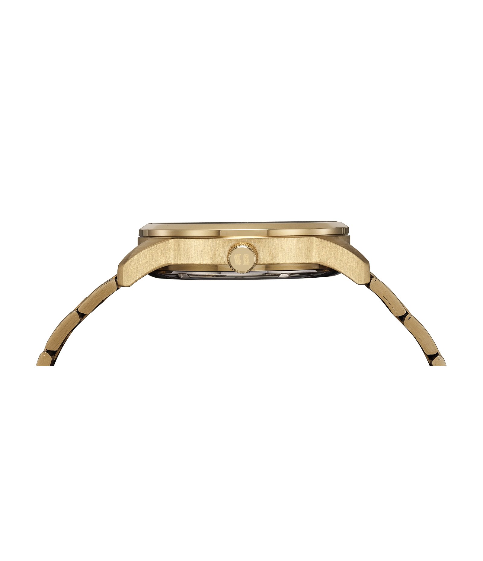 Relógio Cronógrafo Aço Cromado Masculino Seculus Dourado 3