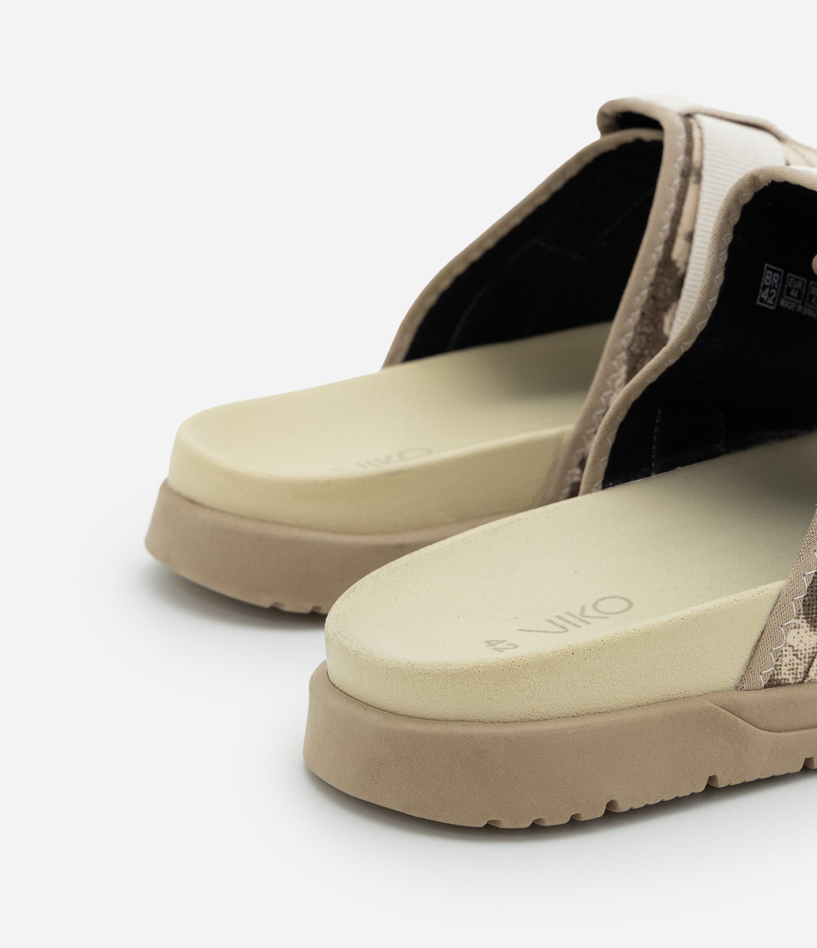 Chinelo Slide Camuflado com Tiras Ajustáveis Off White 4