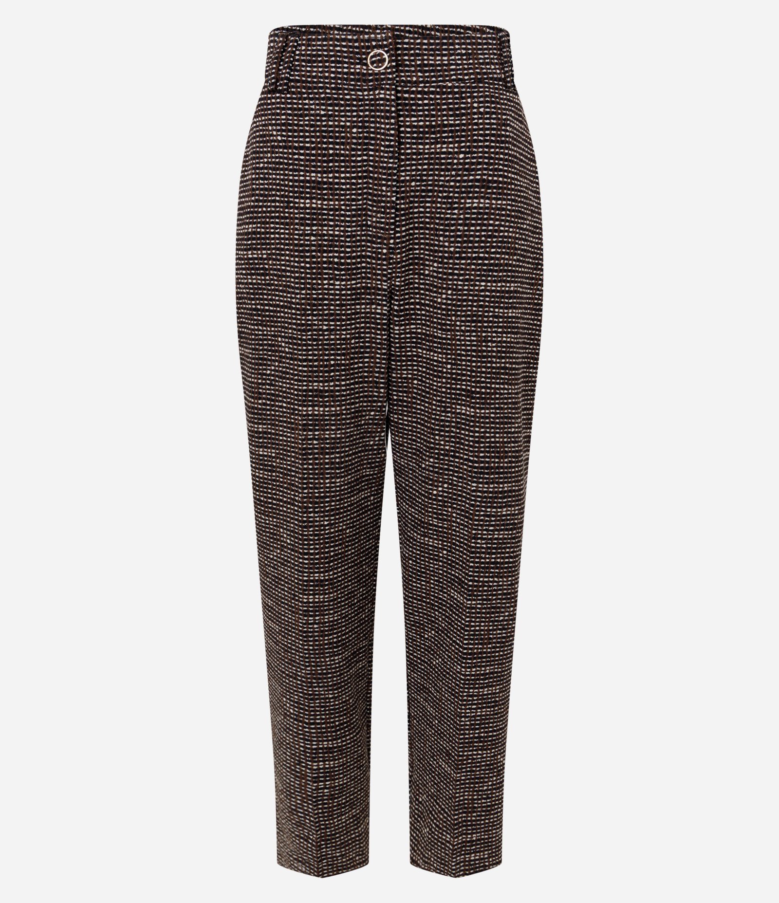 Calça Cenoura em Crepe com Cós Elástico Multicores 6