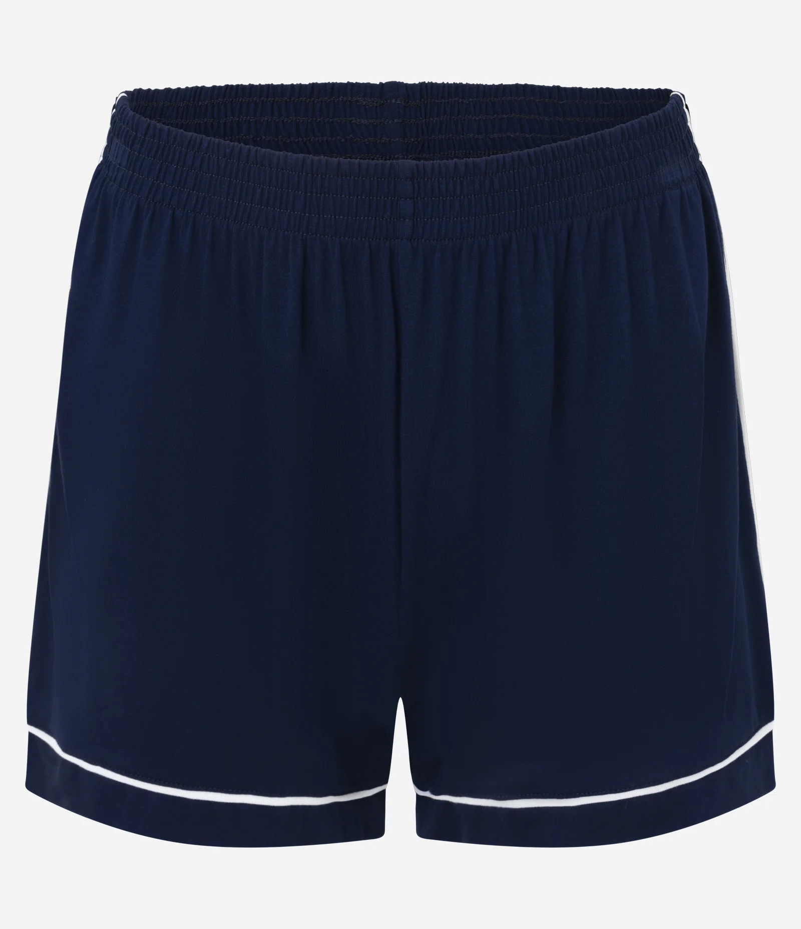Pijama Short Doll em Viscolycra com Viés Contrastantes Azul 3