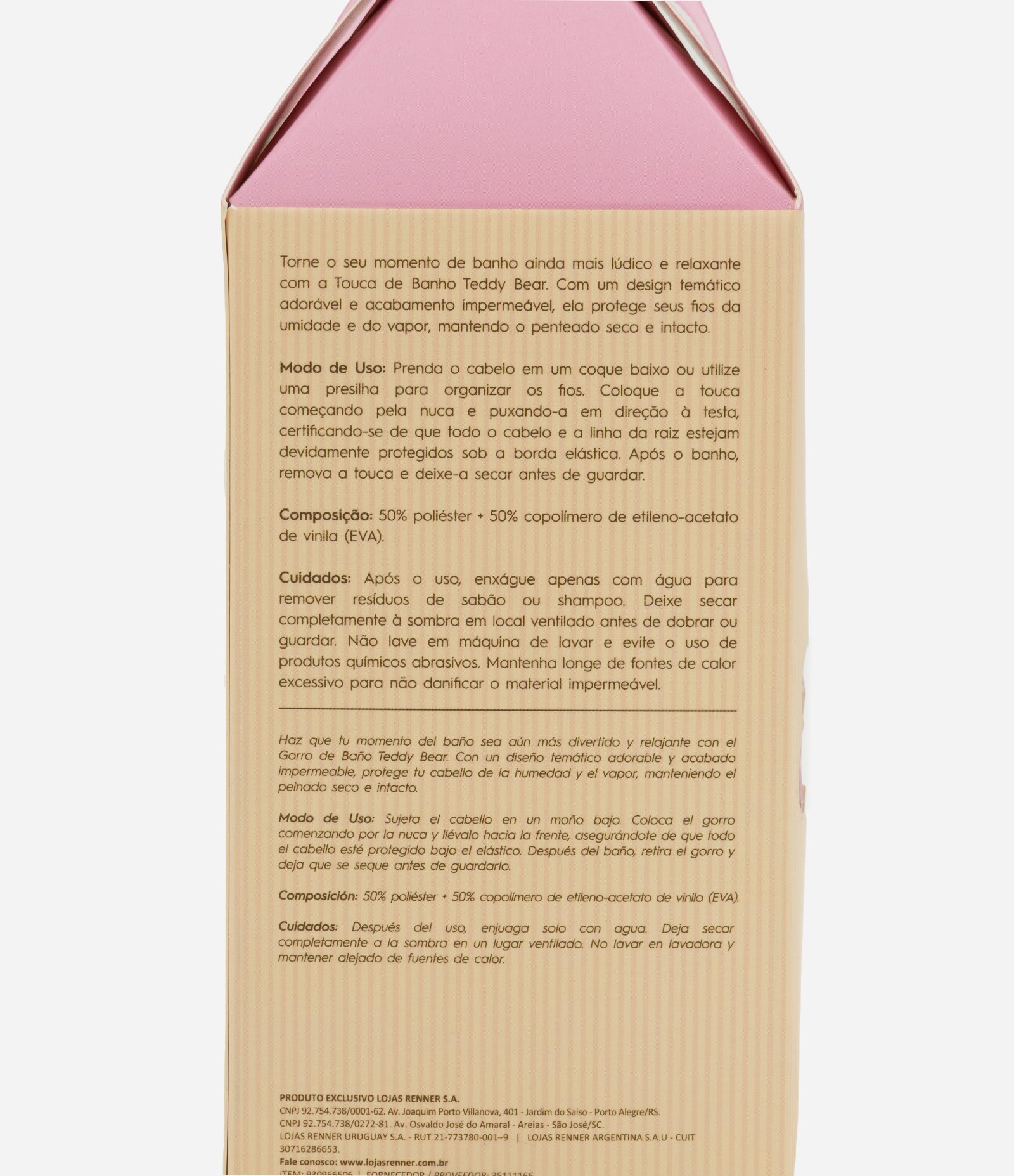 Touca de Banho Alchemia U 3