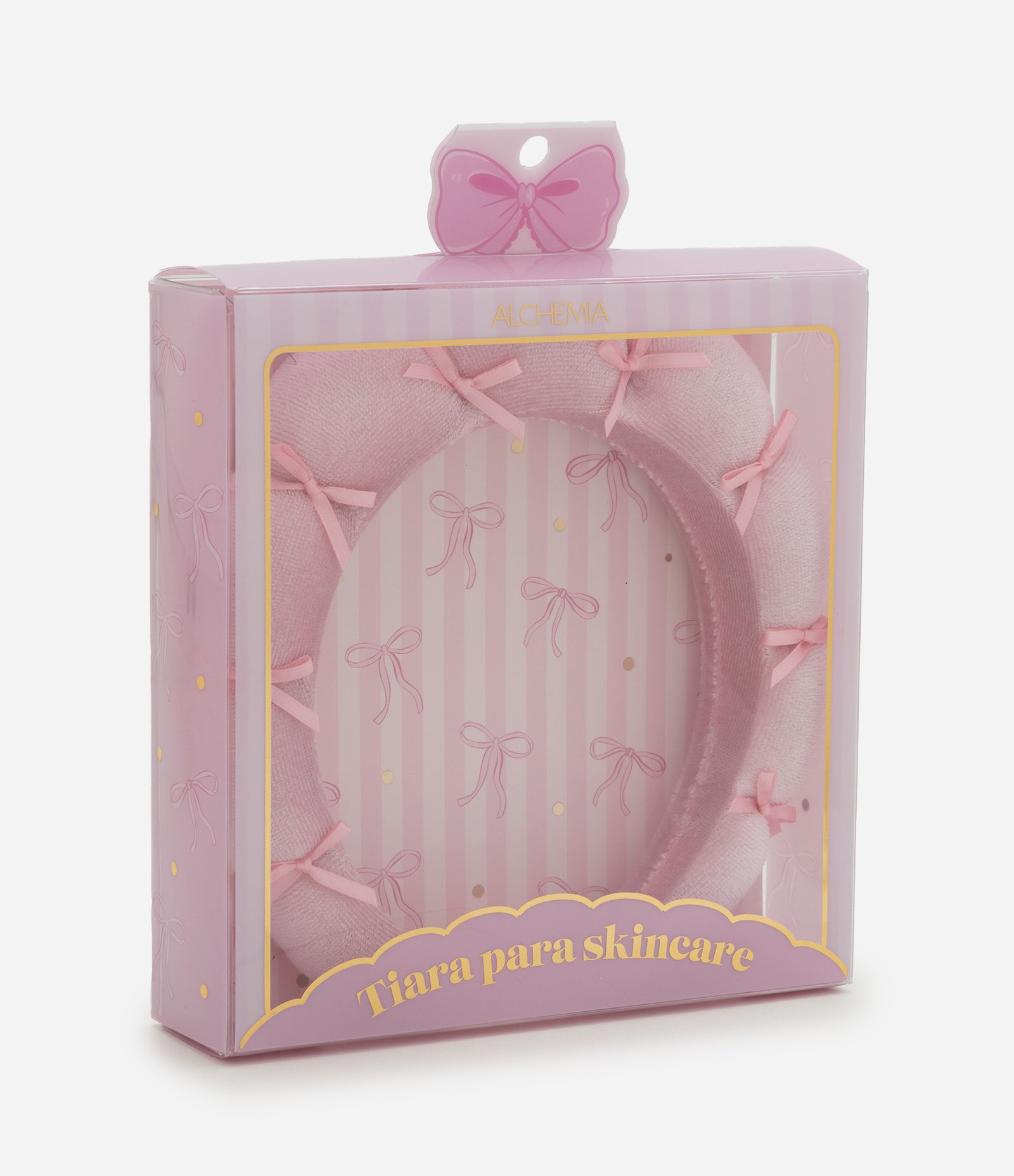 Tiara Puff para SkinCare com Laços Alchemia U 3