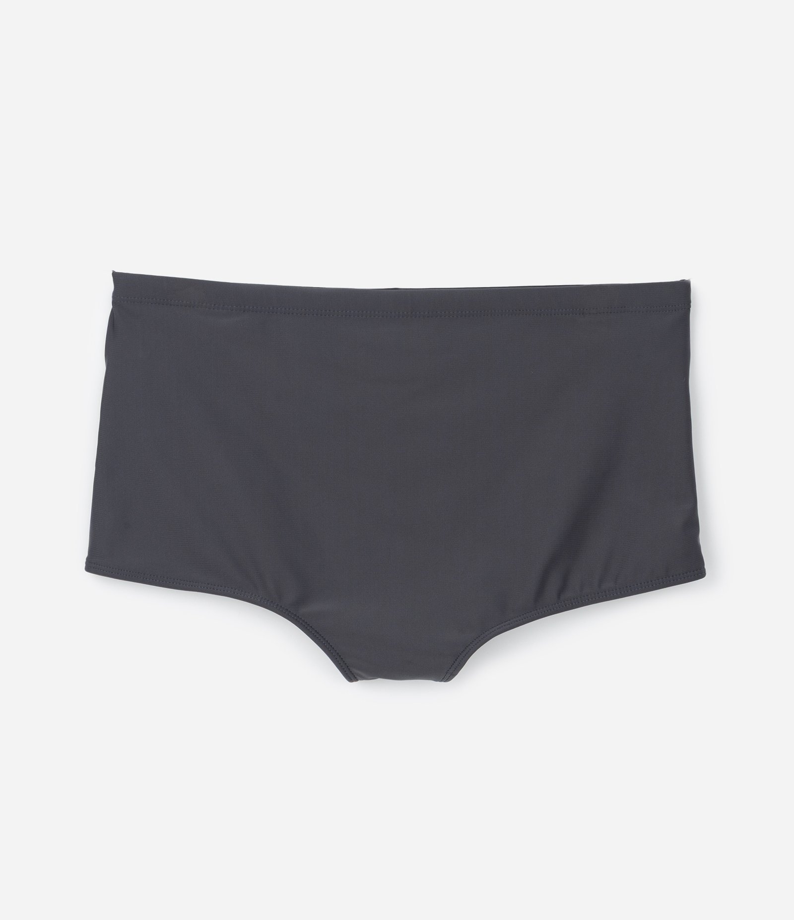 Sunga em Poliamida com Detalhe em Listras Horizontais Cinza Escuro 2