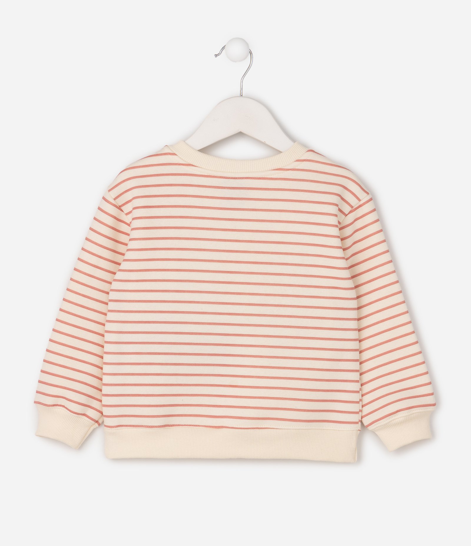 Casaco Infantil em Moletom com Estampa Miffy – Tam 1 a 5 Anos Off White/Rosa 3