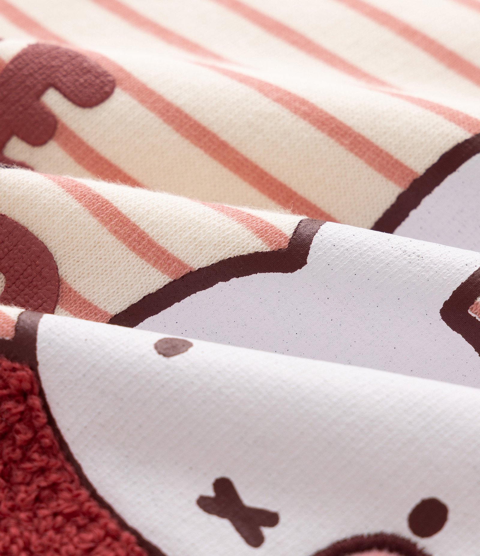 Casaco Infantil em Moletom com Estampa Miffy – Tam 1 a 5 Anos Off White/Rosa 4
