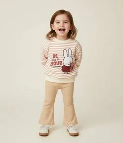 Casaco Infantil em Moletom com Estampa Miffy – Tam 1 a 5 Anos