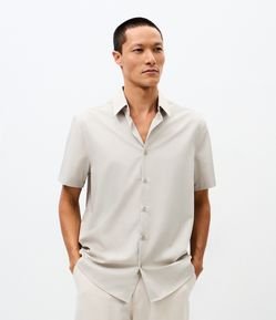 Camisa Slim em Fibra de Bambu