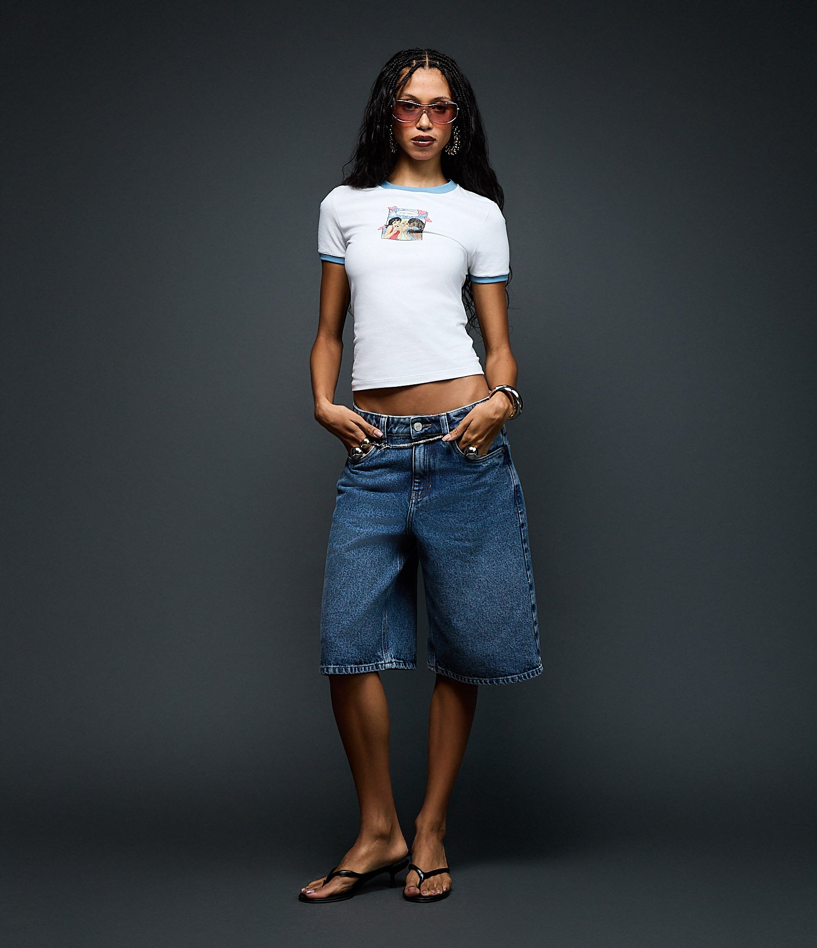 Camiseta New T-shirt em Algodão com Estampa Veigh Branco 2