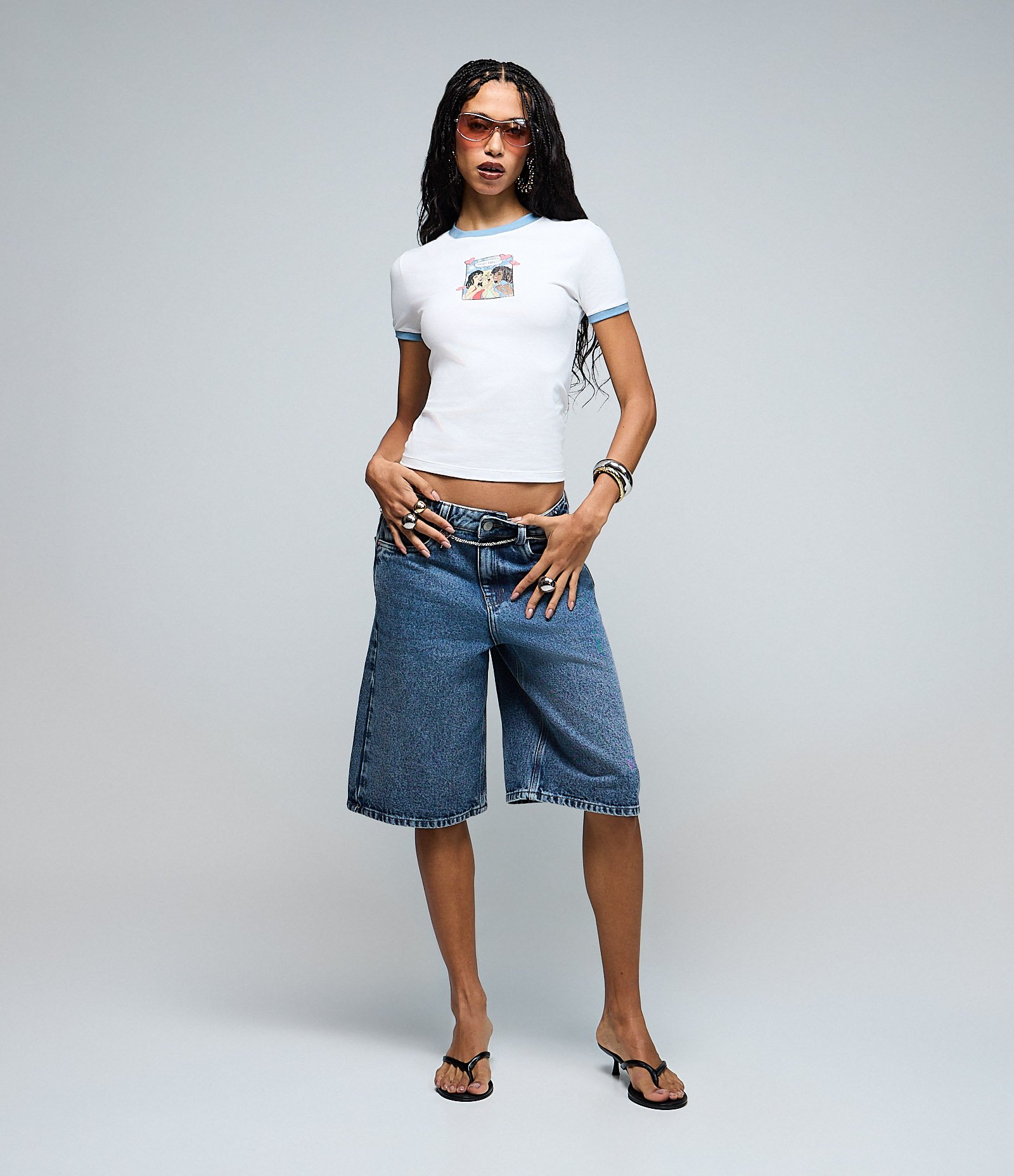 Camiseta New T-shirt em Algodão com Estampa Veigh Branco 4