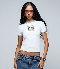 Camiseta New T-shirt em Algodão com Estampa Veigh