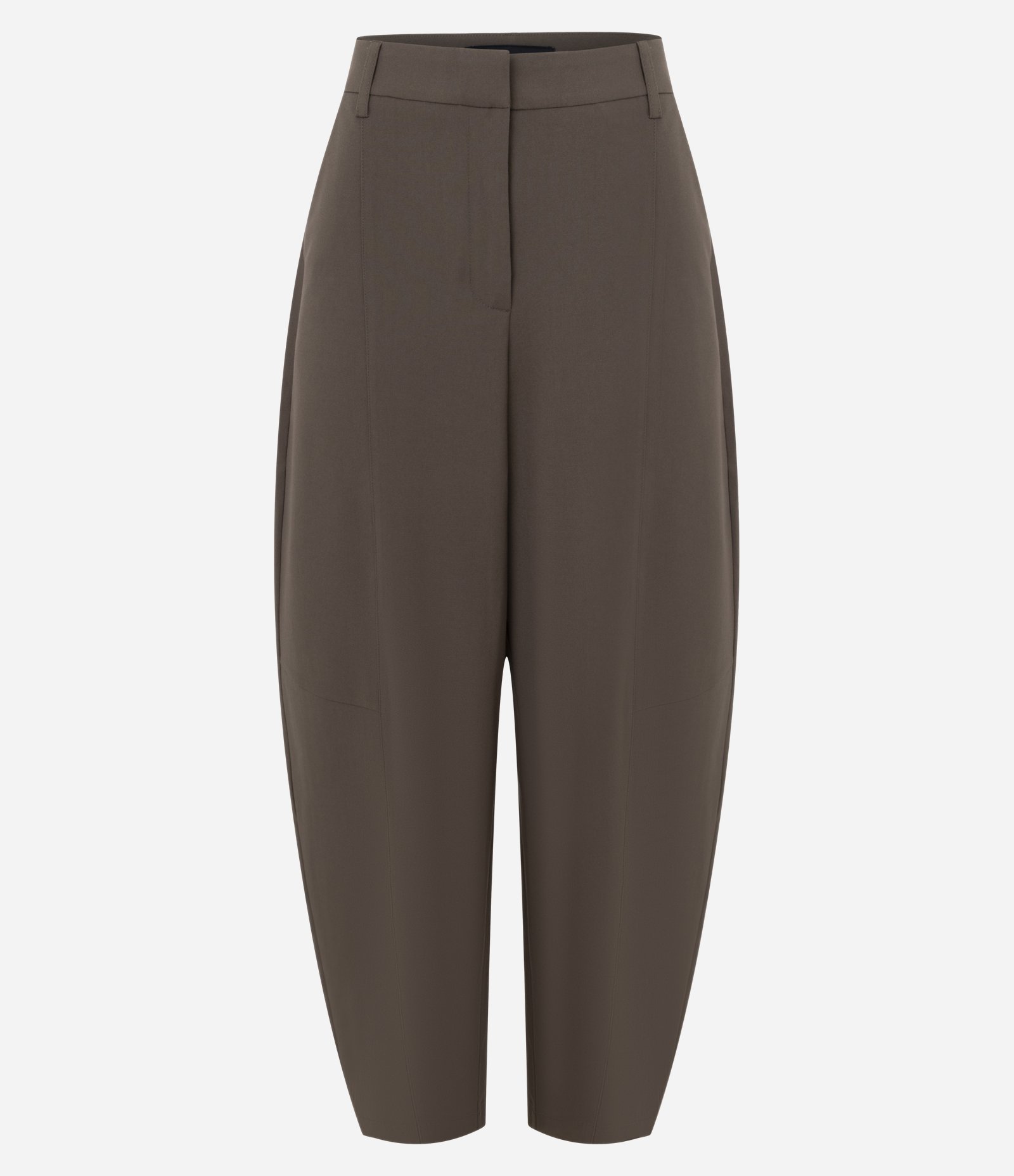 Calça Barrel Alfaiatada Marrom 5