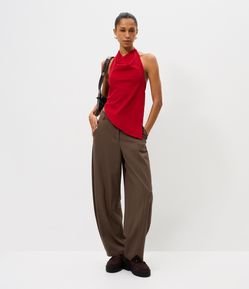 Calça Barrel Alfaiatada
