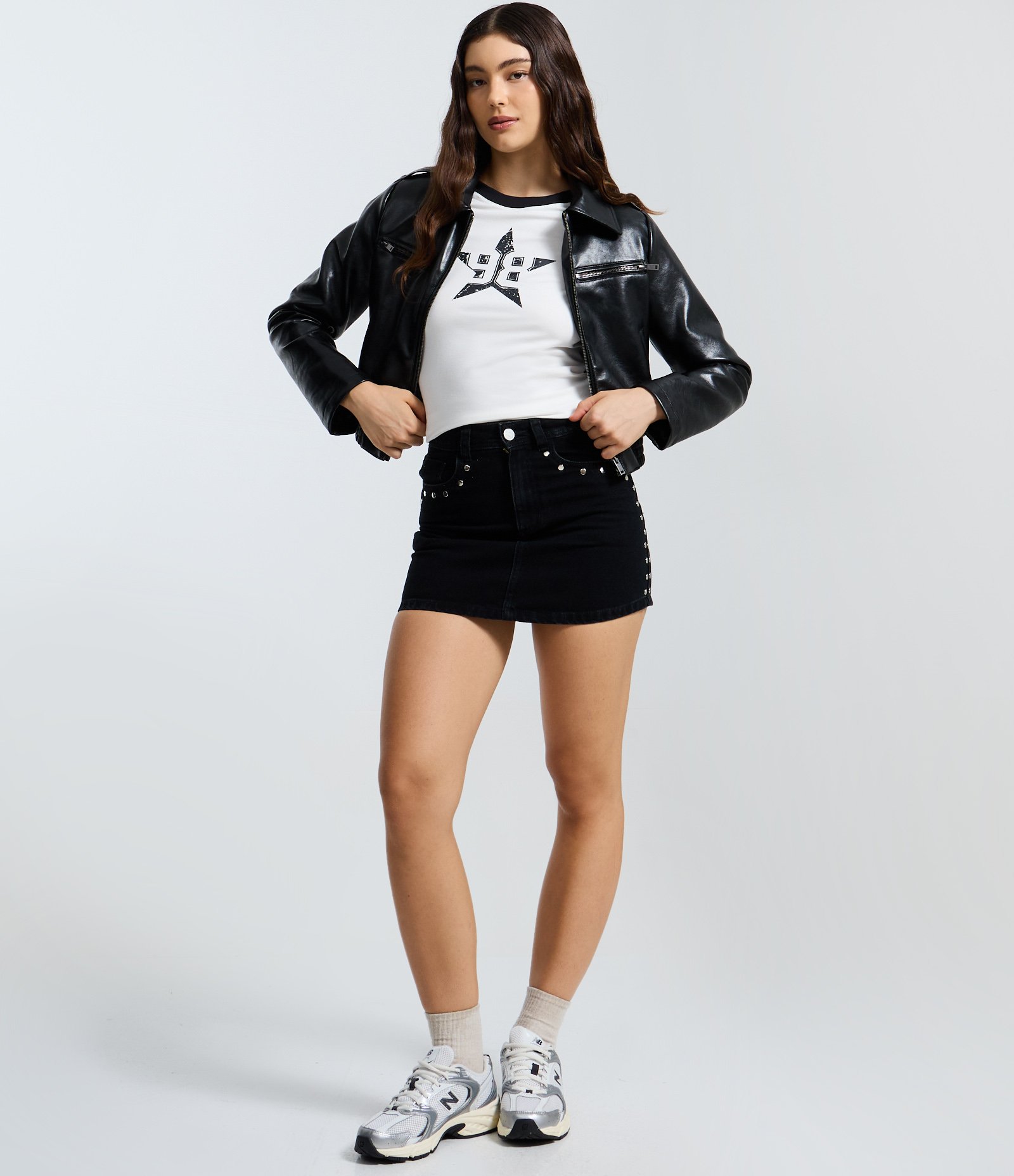 Camiseta em Algodão com Estampa Numérica com Estrela Branco 7