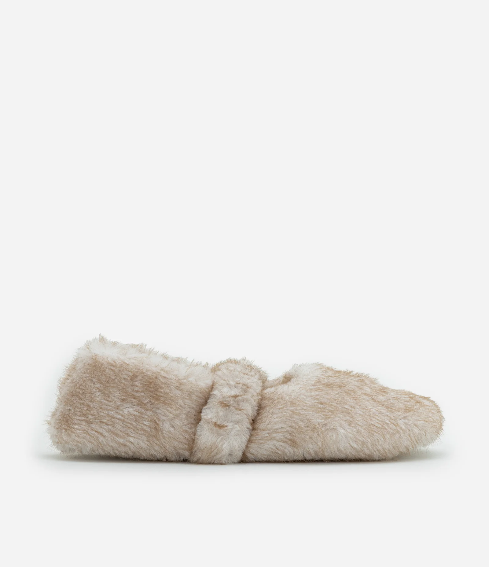 Pantufa Tipo Sapatilha Lisa Off White 1
