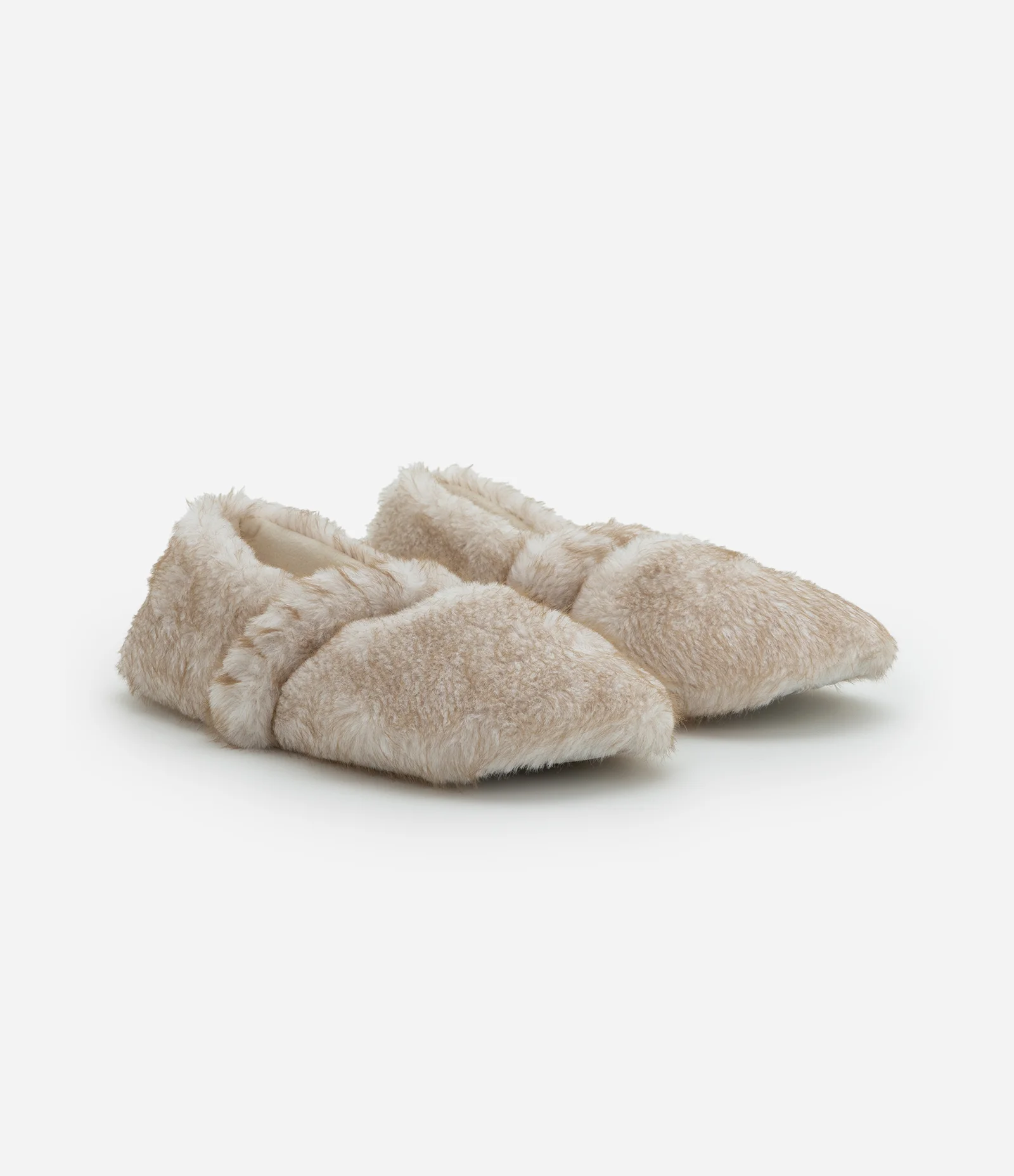 Pantufa Tipo Sapatilha Lisa Off White 2