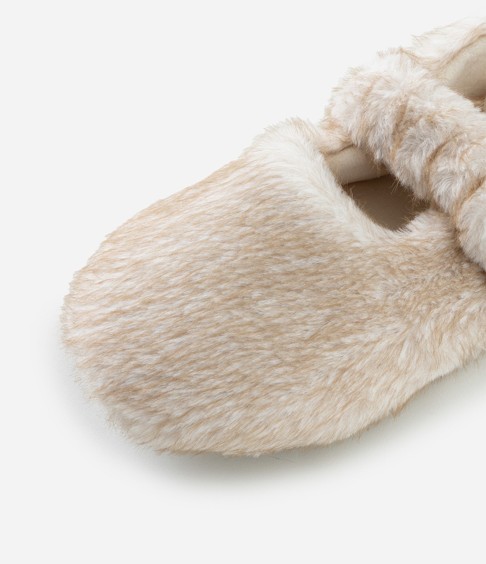 Pantufa Tipo Sapatilha Lisa Off White 5