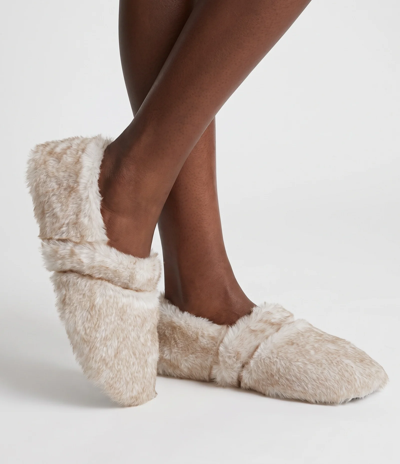 Pantufa Estilo Sapatilha Texturizada Off White 1