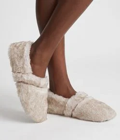 Pantufa Estilo Sapatilha Texturizada