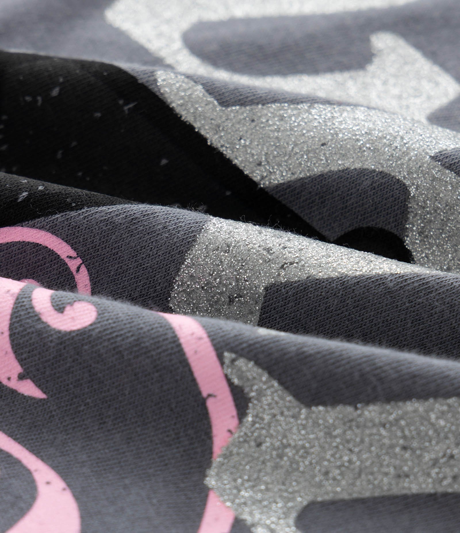 Camiseta Infantil Relaxed com Estampa Kuromi – Tam 7 a 16 Anos Cinza Grafite 5