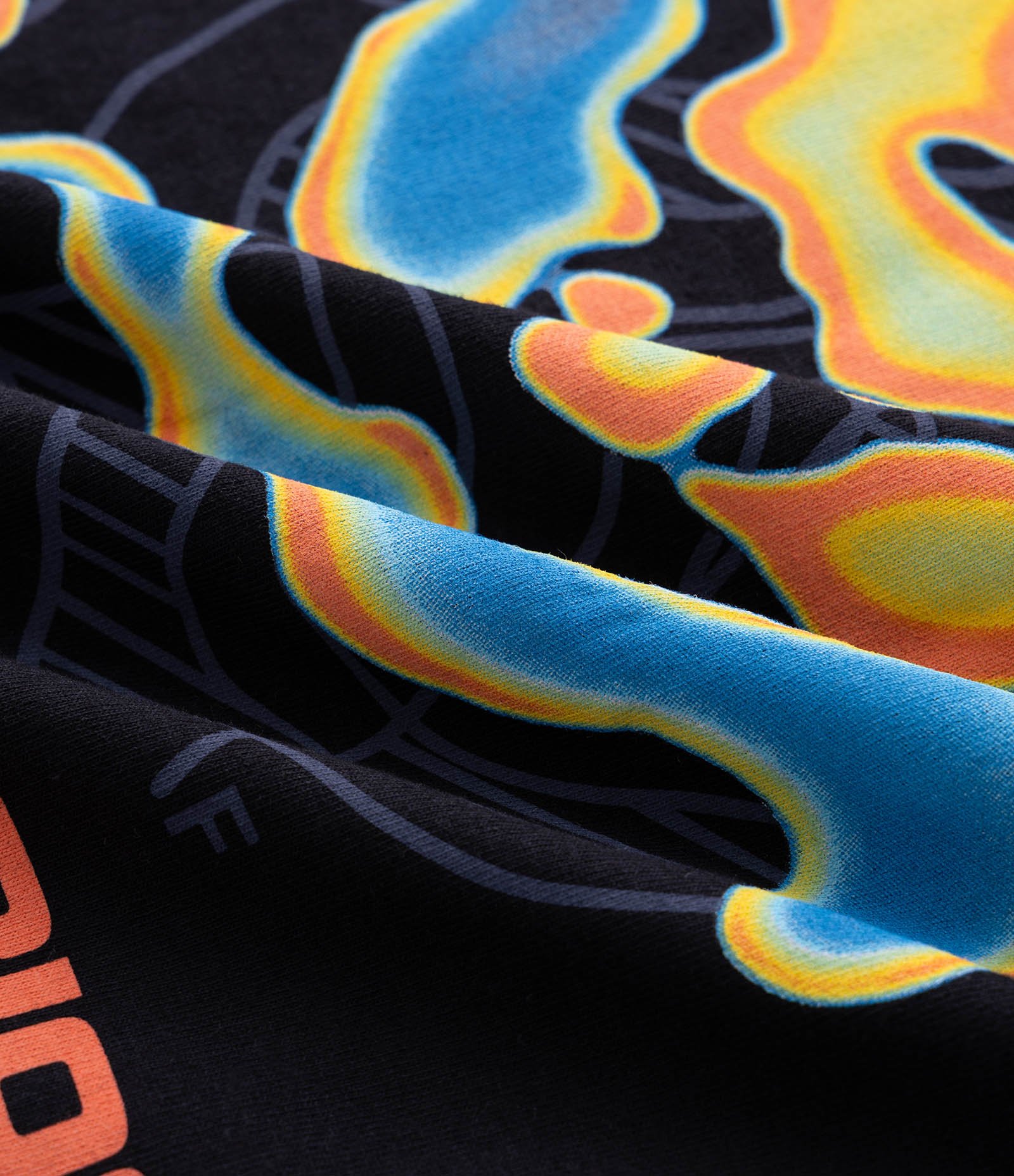 Camiseta Manga Curta em Algodão Fit Oversized Original Symbioses Preto 3