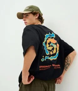 Camiseta Manga Curta em Algodão Fit Oversized Original Symbioses