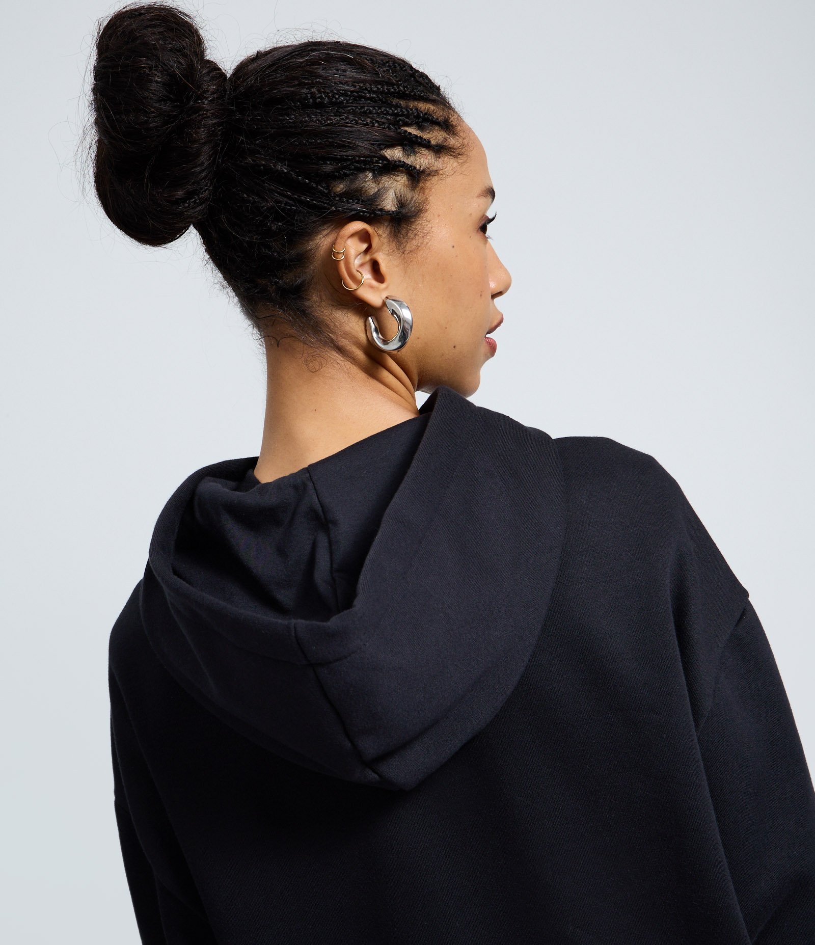 Blusão Moletom com Capuz  Estampa Nirvana In Utero Preto 4