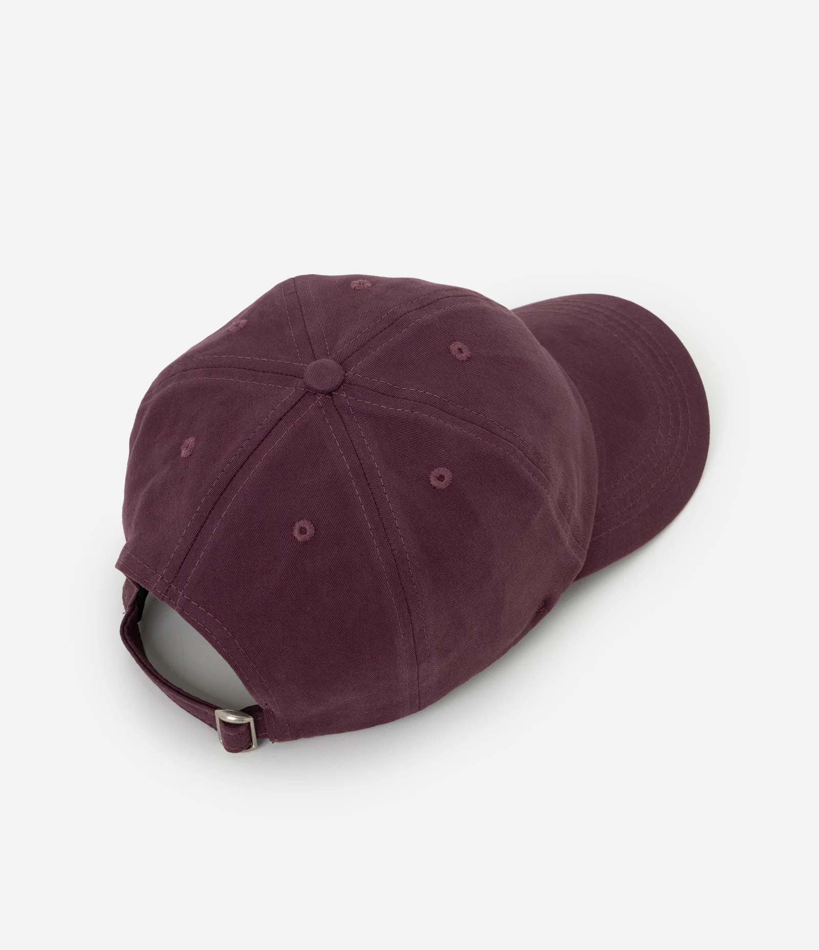 Boné Aba Curva em Sarja Bordô 2