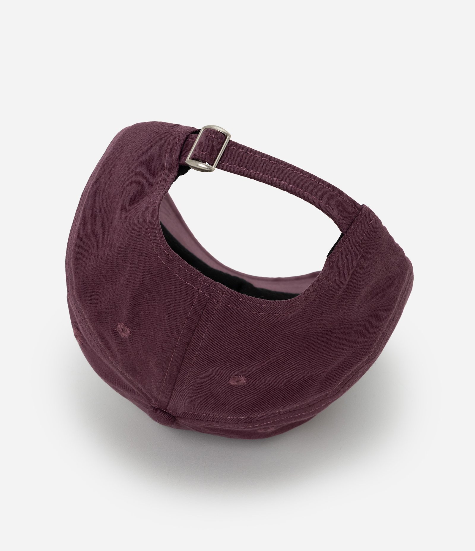 Boné Aba Curva em Sarja Bordô 3