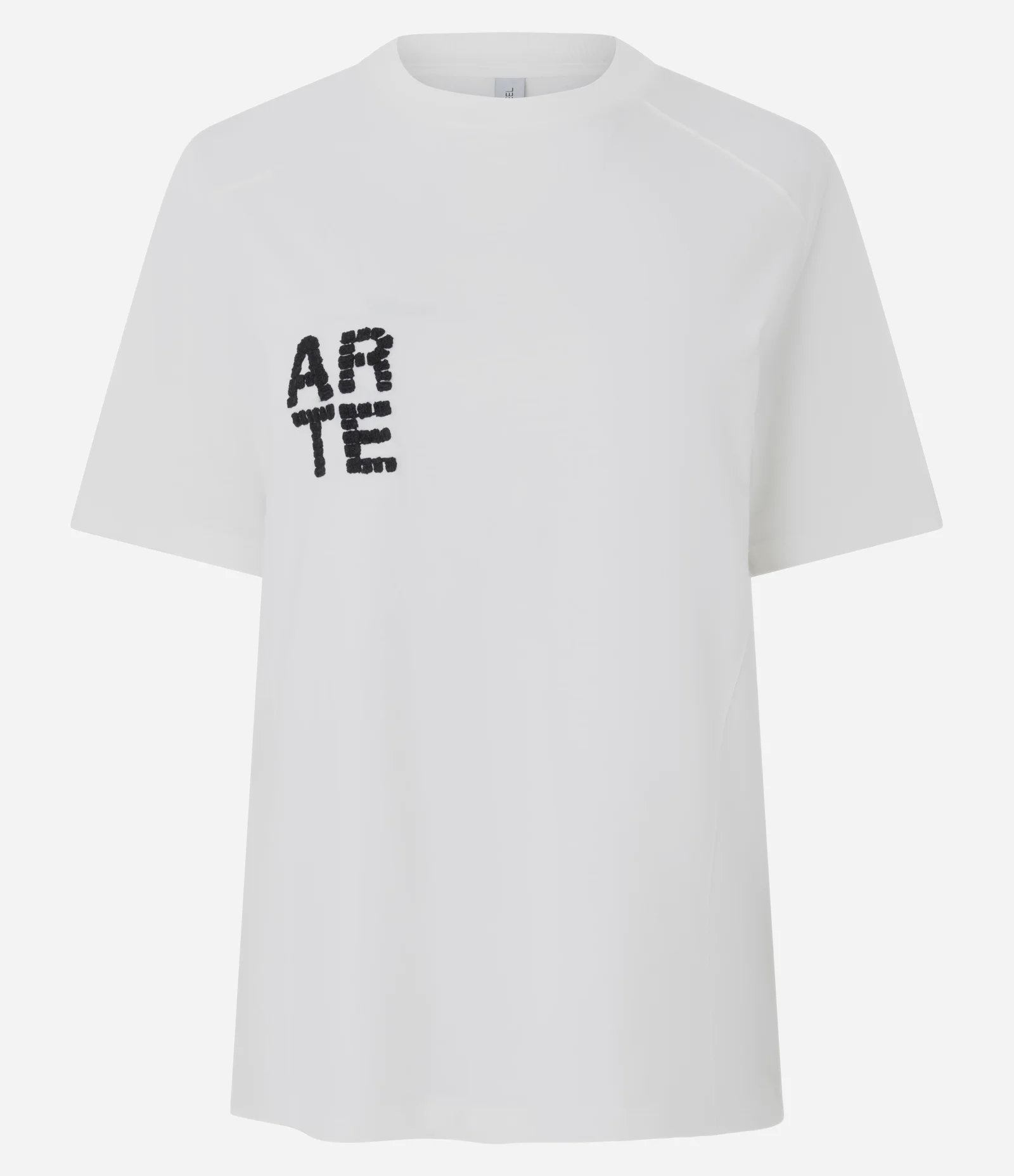 Camiseta em Algodão com Lettering e Estampa nas Costas Branco 1